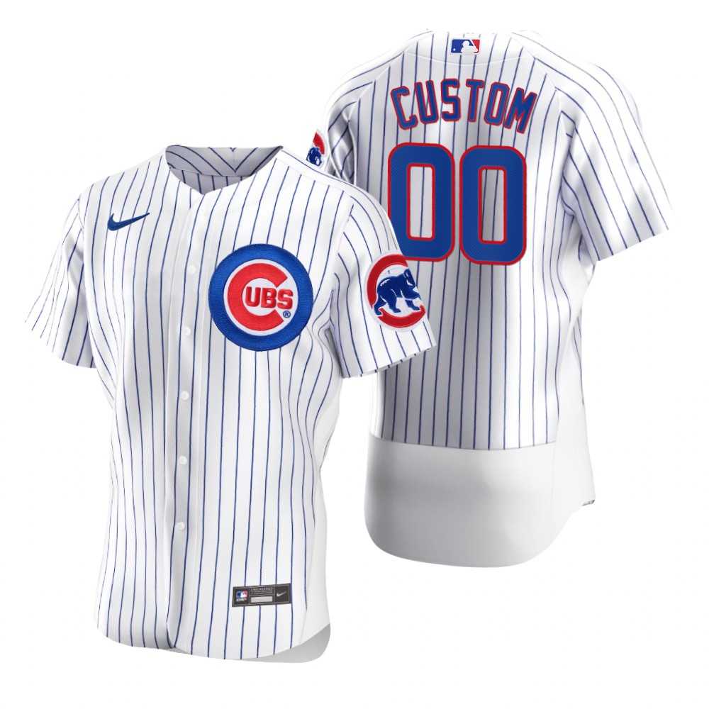 Chicago Cubs Customized Nike White 2020 Stitched MLB Flex Base Jersey,We sell and wholesale Chicago Cubs Customized Nike White 2020 Stitched MLB Flex Base Jersey on line form chian!